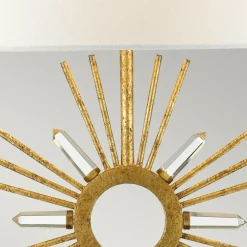 Sklep Kaja Nocna lampka stołowa z abażurem GN-SUN-KING-TL z serii SUN KING* Lampki Stołowe Z Abażurem|Tradycyjne Lampki Stołowe