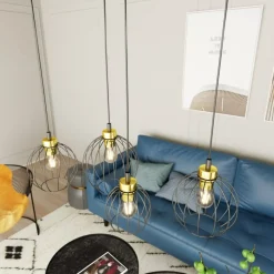 Sklep Kaja Nowoczena lampa wisząca z regulowaną wysokością 1368/4 z serii NANDO Best