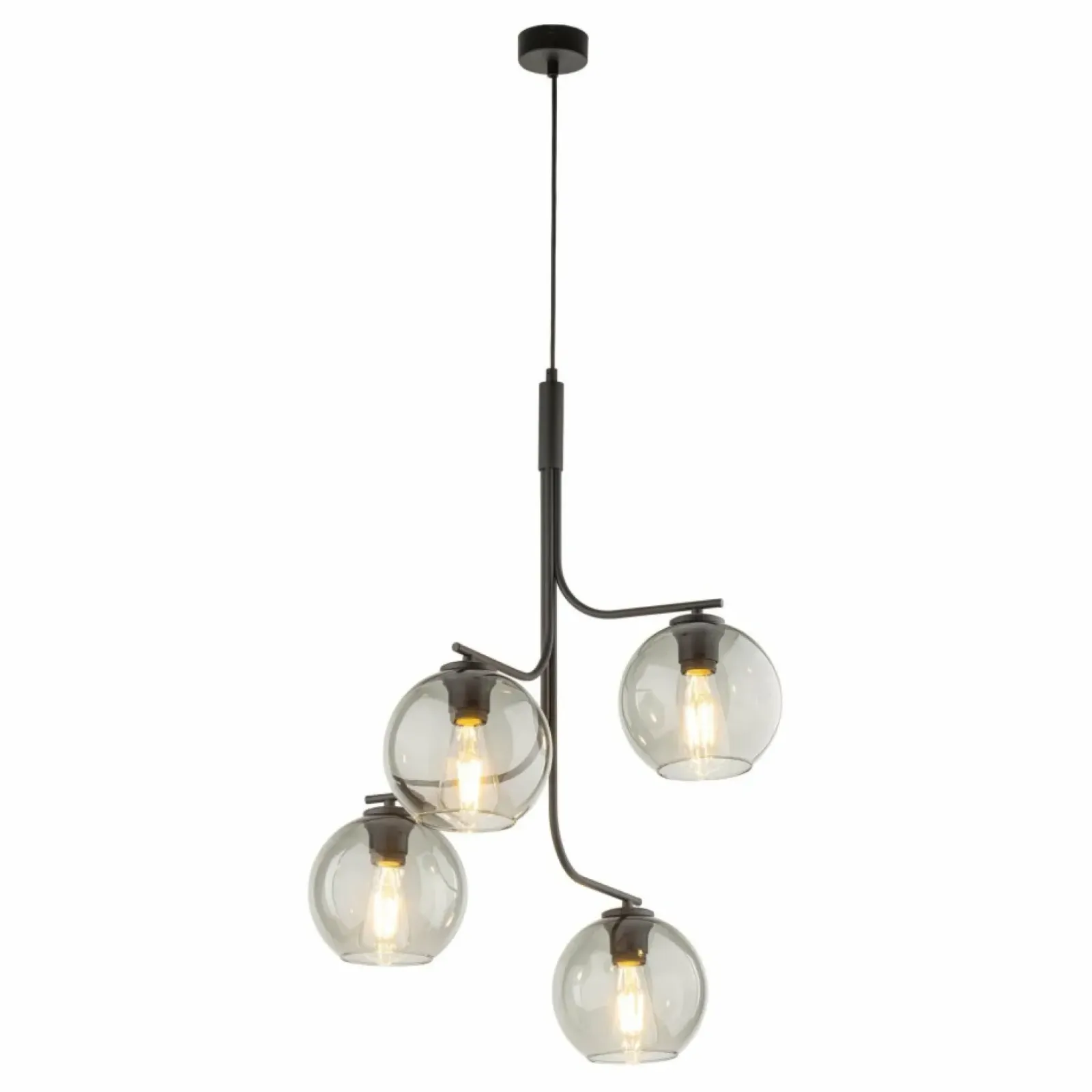 Sklep Kaja Nowoczesna, asymetryczna lampa wisząca do salonu TK 5727 z serii CESAR Hot