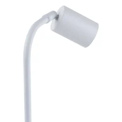 Sklep Kaja Nowoczesna, biała lampka do stylowego biura TK 5490 z serii LOGAN* Lampki Biurkowe