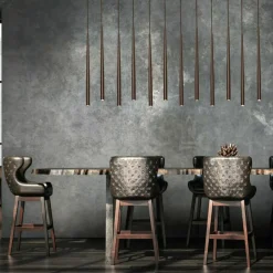 Sklep Kaja Nowoczesna, brązowa lampa nad stół TK 10111 PIANO BROWN | Kaja Cheap