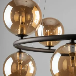 Sklep Kaja Nowoczesna, brązowa lampa wisząca TK 6572 ANABELLE BROWN | Kaja Sale