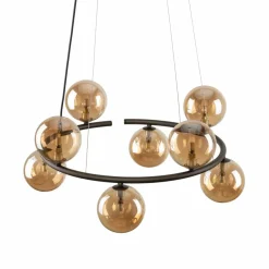 Sklep Kaja Nowoczesna, brązowa lampa wisząca TK 6572 ANABELLE BROWN | Kaja Sale