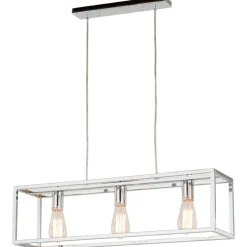 Sklep Kaja Nowoczesna, chromowana lampa MD-BR4367-D3 CH SIGALO | Kaja Oświetlenie Online