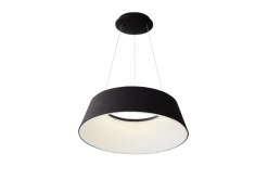 Sklep Kaja Nowoczesna, czarna lampa wisząca LED do sypialni AZ5094 EMMA | Kaja Online