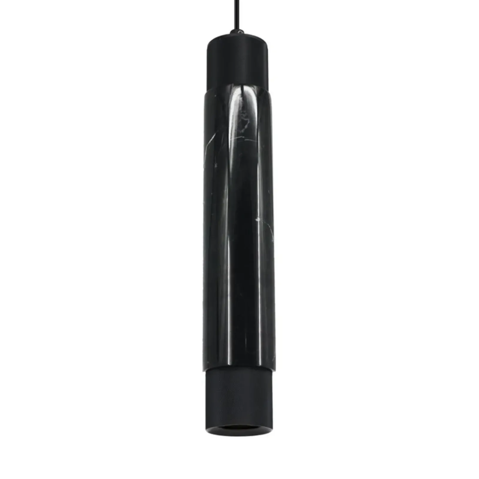 Sklep Kaja Nowoczesna, czarna lampa wisząca, w połysku ML6339 z serii MARBLE | Kaja Oświetl czarny Flash Sale