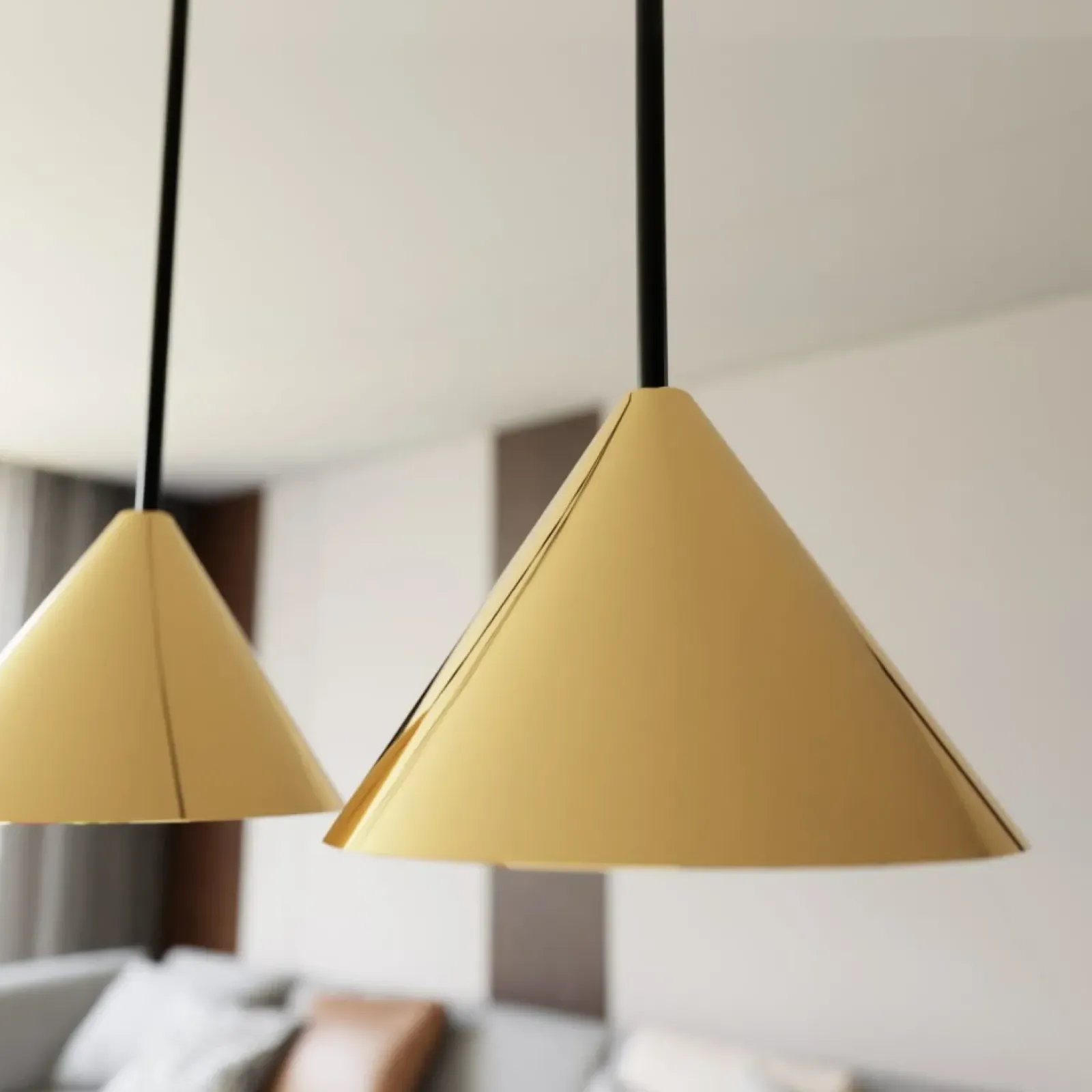 Sklep Kaja Nowoczesna, czarno złota lampa wisząca 1329/4 ELIT | Kaja Oświetlenie Online