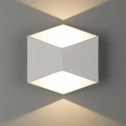 Sklep Kaja Nowoczesna, elewacyjna lampa ścienna LED 8143 TRIANGLES LED | Kaja* Kinkiety Ogrodowe