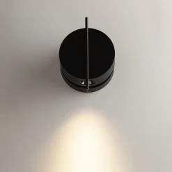 Sklep Kaja Nowoczesna lampa ścienna, cała czarna MOD180WL-L4B3K1 z serii NUANCE* Lampy Led