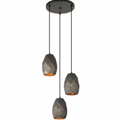 Sklep Kaja Nowoczesna lampa do sypialni MDM-3480/3A GR+GD HARLEY | Kaja Sale