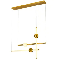 Sklep Kaja Nowoczesna lampa LED nad stół PND-16357-CA-3 HALLING | Kaja Sale