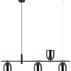 Sklep Kaja Nowoczesna lampa nad stół PND-66892-4-BK-SG z serii SERVIO | Kaja Best
