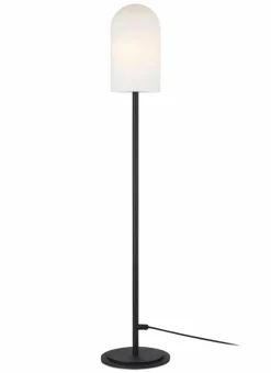 Sklep Kaja Nowoczesna lampa podłogowa z m kloszem 107998 | Kaja Oświetlenie* Tradycyjne Lampy Podłogowe