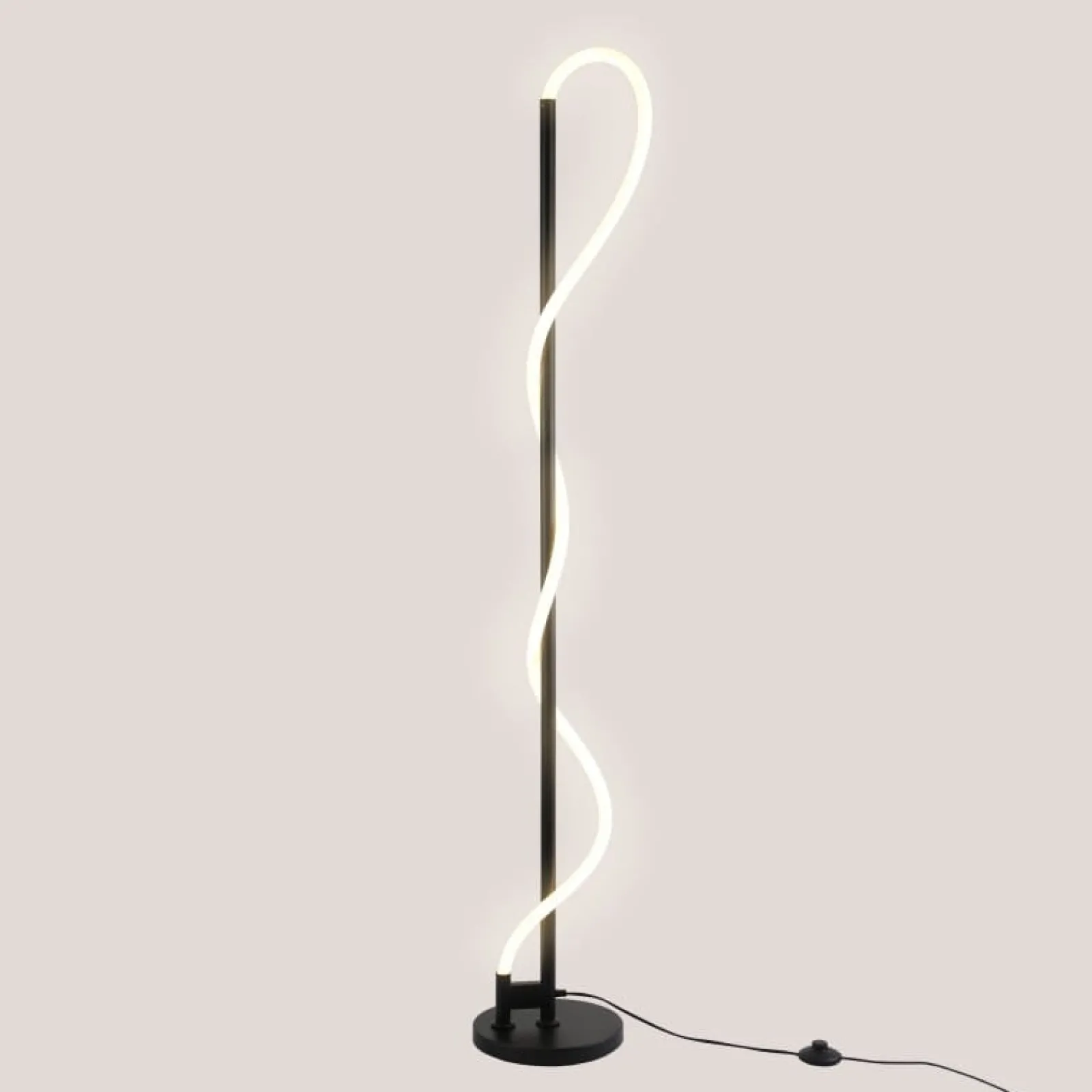 Sklep Kaja Nowoczesna lampa podłogowa LED ABR-EOS-C-30W SPIRALI | Kaja* Lampy Led