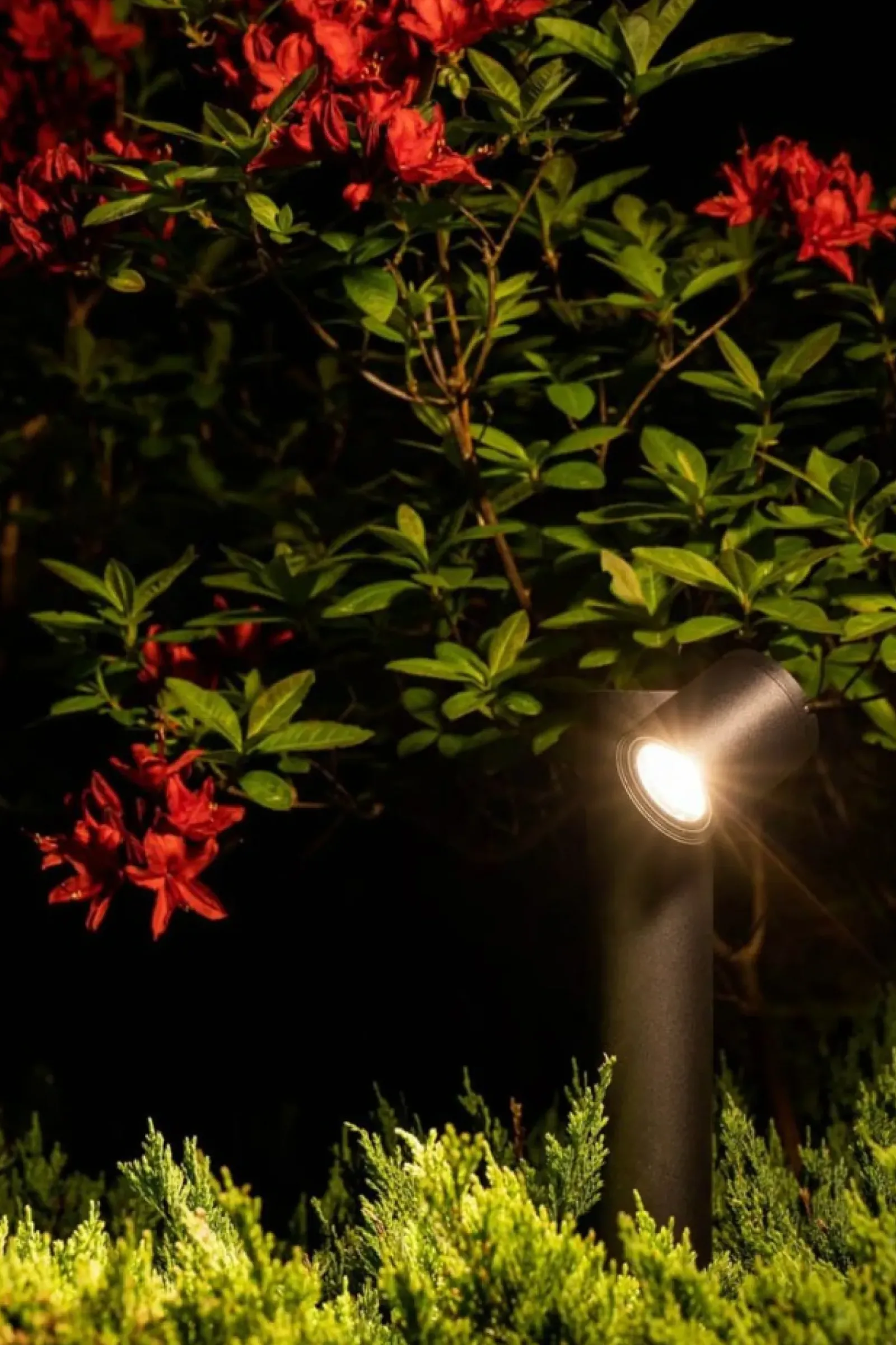 Sklep Kaja Nowoczesna lampa stojąca ogrodowa, trzonek GU10 8158 | Kaja* Lampy Naświetleniowe|Lampy Ogrodowe Stojące