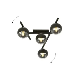 Sklep Kaja Nowoczesna lampa sufitowa do korytarza 1105/4 SMART | Kaja Oświetlenie* Plafony Nowoczesne