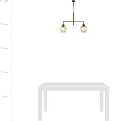 Sklep Kaja Nowoczesna lampa sufitowa do kuchni 1165/2 LUKKA | Kaja Oświetlenie Shop