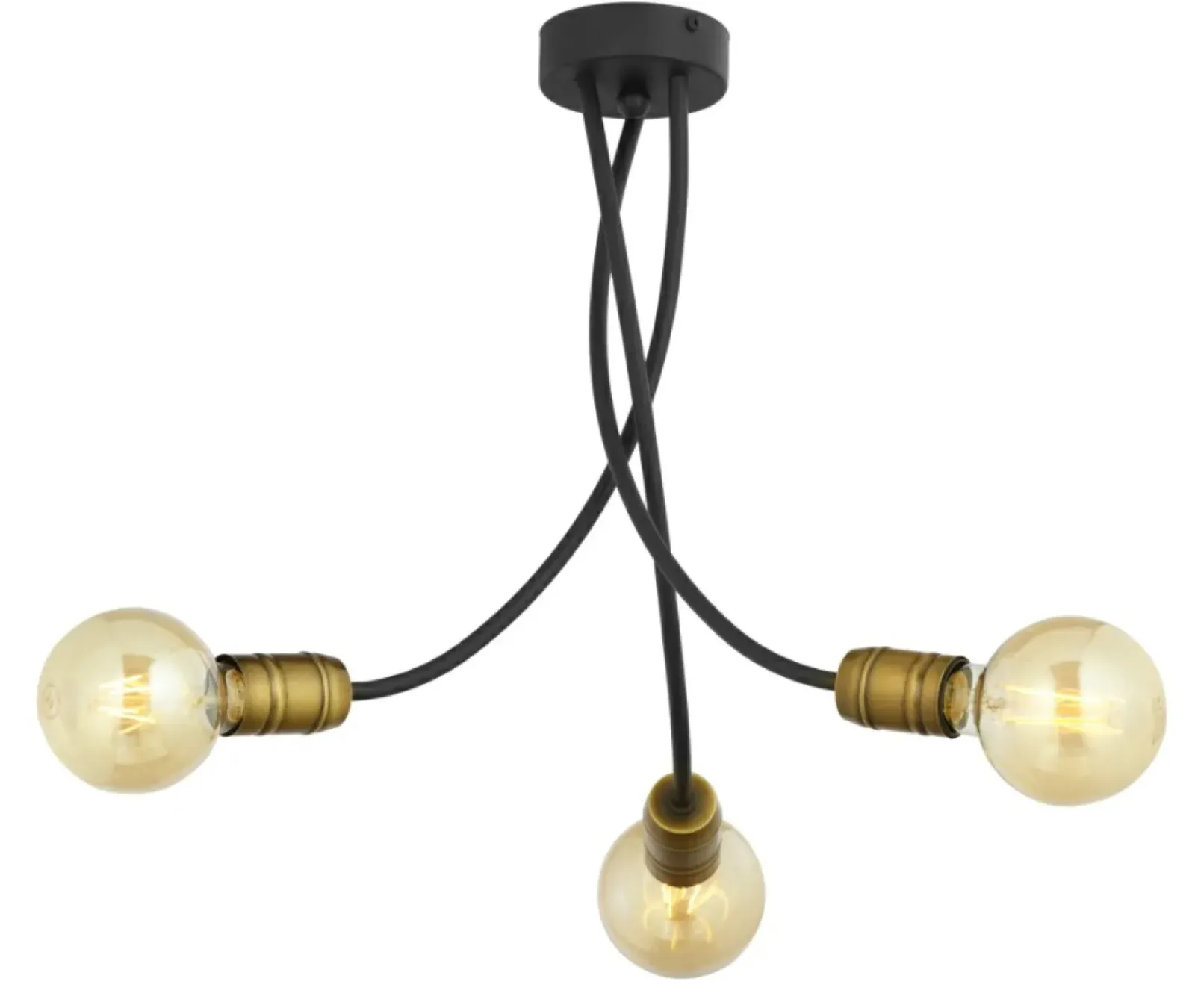 Sklep Kaja Nowoczesna lampa sufitowa bez kloszy JUP 1876 LUCE PAT | Kaja New