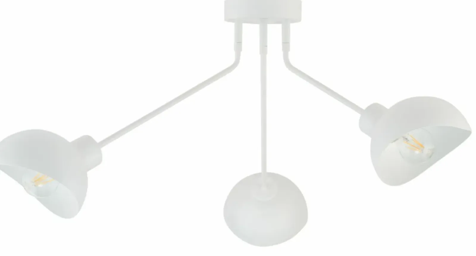Sklep Kaja Nowoczesna lampa sufitowa z metalowymi kloszami SIG 32432 - ROY B biały Clearance