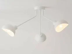 Sklep Kaja Nowoczesna lampa sufitowa z metalowymi kloszami SIG 32432 - ROY B biały Clearance