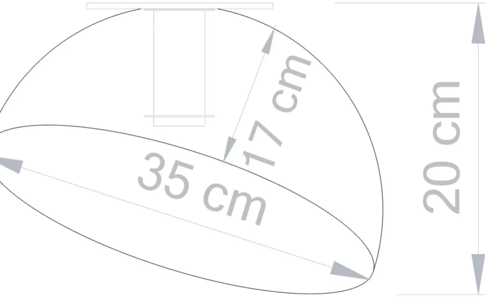 Sklep Kaja Nowoczesna lampa sufitowa do salonu SIG 32462 z serii SFERA 35 B/MIEDŹ Hot
