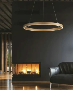 Sklep Kaja Nowoczesna lampa wisząca ⌀100cm światło góra-dół AZ5103 ANDREA | Kaja Outlet