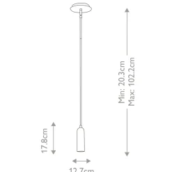 Sklep Kaja Nowoczesna lampa wisząca, czarna HK-DAX-MP-BK z serii DAX czarne Flash Sale
