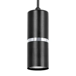 Sklep Kaja Nowoczesna lampa wisząca, czarno-srebrne tuby K-5247 z serii VESTA Shop