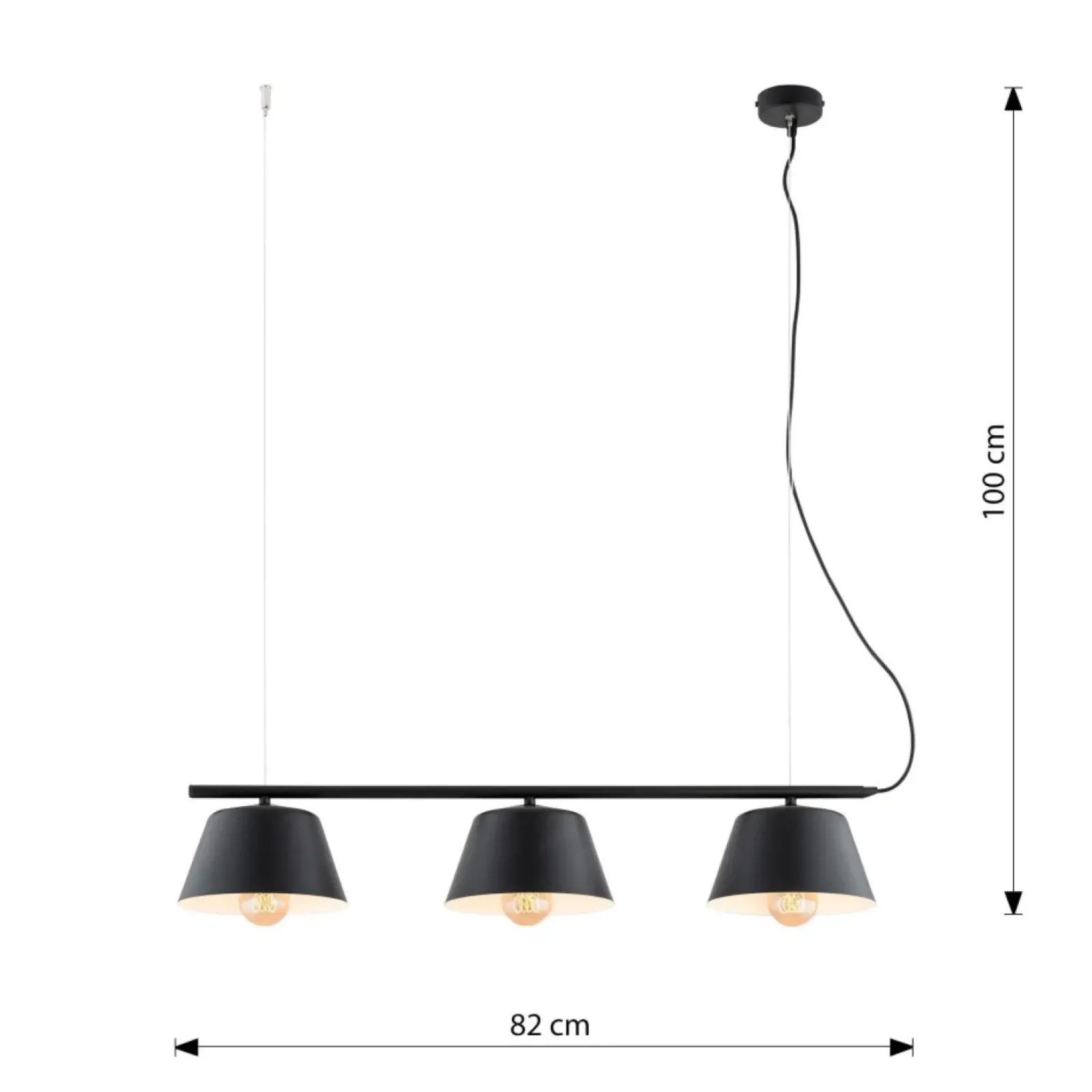 Sklep Kaja Nowoczesna lampa wisząca do kuchni 1336/3 GELATO | Kaja Oświetlenie Store