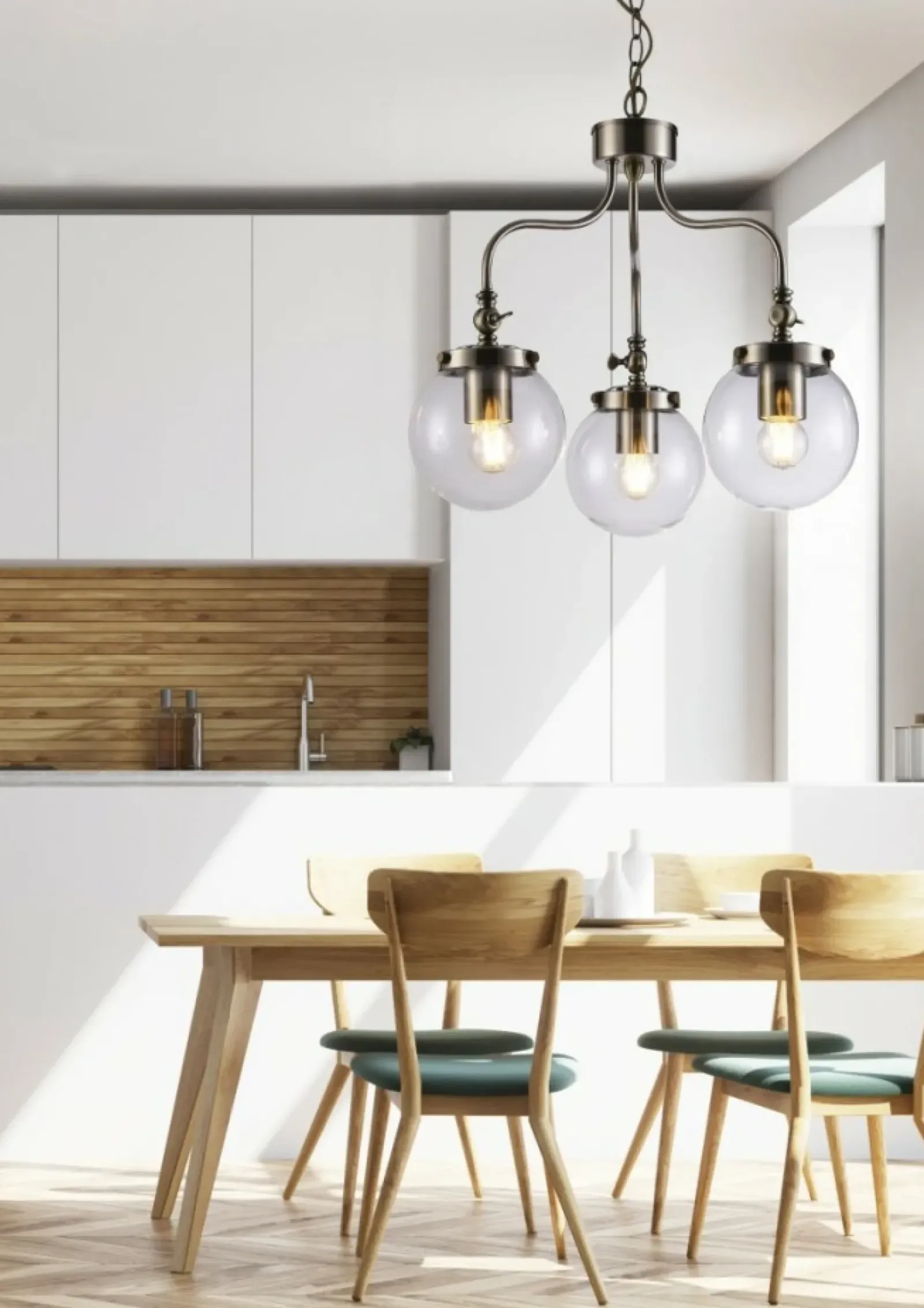 Sklep Kaja Nowoczesna lampa wisząca do kuchni 33-70869 BALLET | Kaja Oświetlenie patyna Store