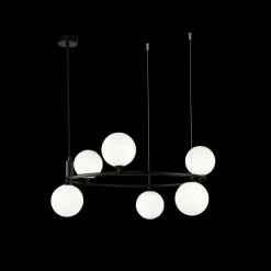 Sklep Kaja Nowoczesna lampa wisząca do kuchni MOD013PL-06B RING | Kaja Best