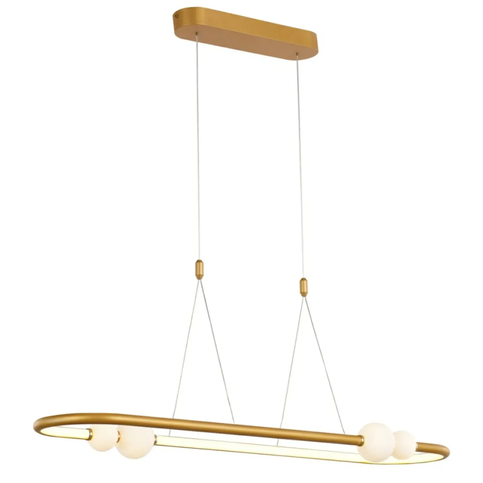 Sklep Kaja Nowoczesna lampa wisząca LED PND-20112035-1C-GD LOZANNA | Kaja Best