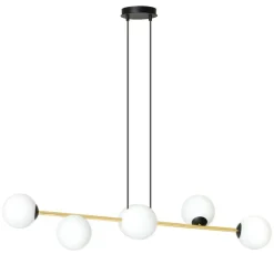 Sklep Kaja Nowoczesna lampa wisząca nad wyspę kuchenną 1241/6 z serii GRAVITY Hot