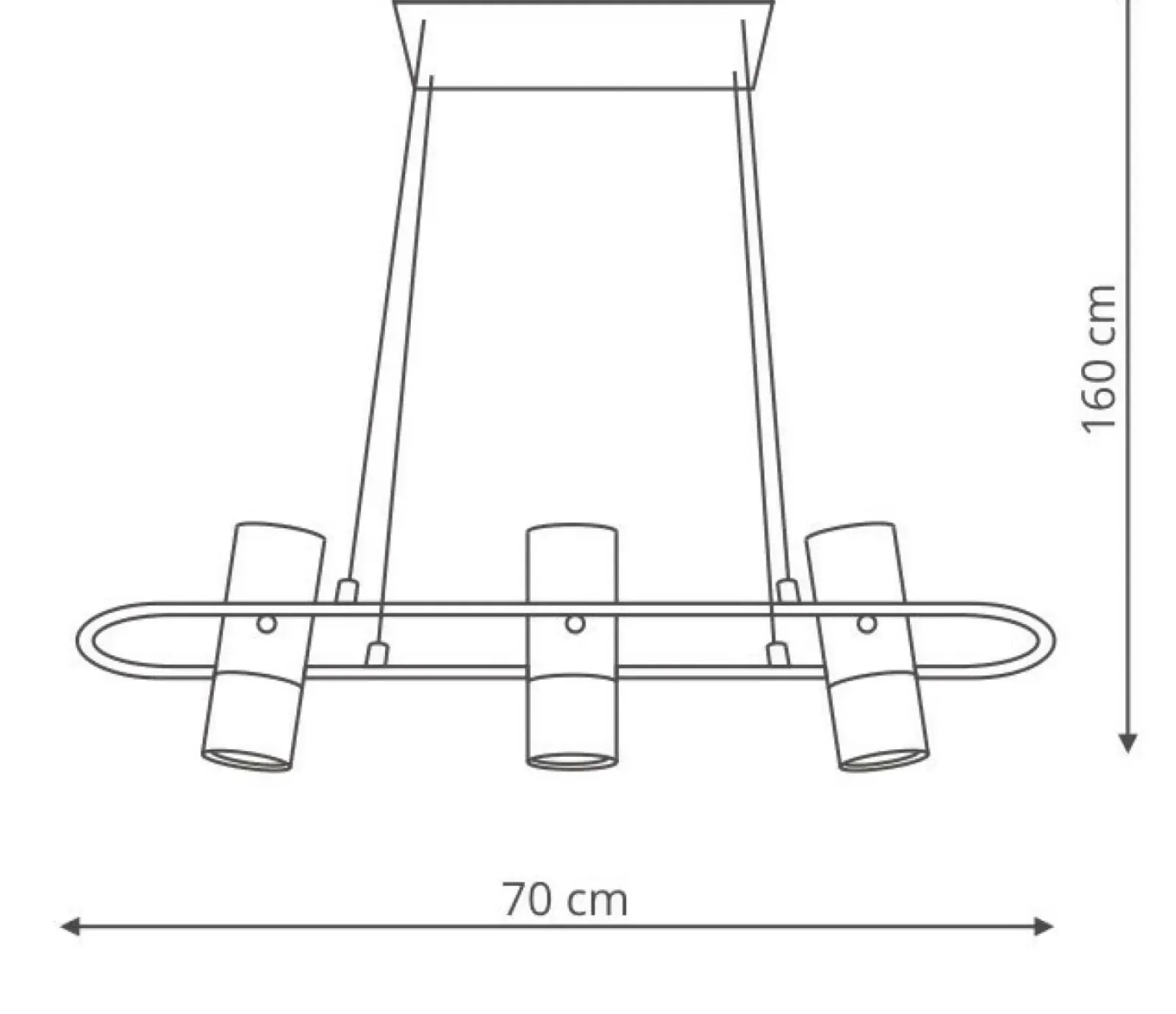 Sklep Kaja Nowoczesna lampa wisząca nad stół LP-1111/3P BOVINO | Kaja Oświetlenie Flash Sale