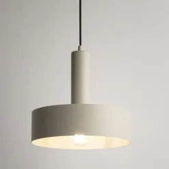 Sklep Kaja Nowoczesna lampa wisząca, na żarówkę E27 SIG 40807 z serii VITRUM szarybeż Fashion