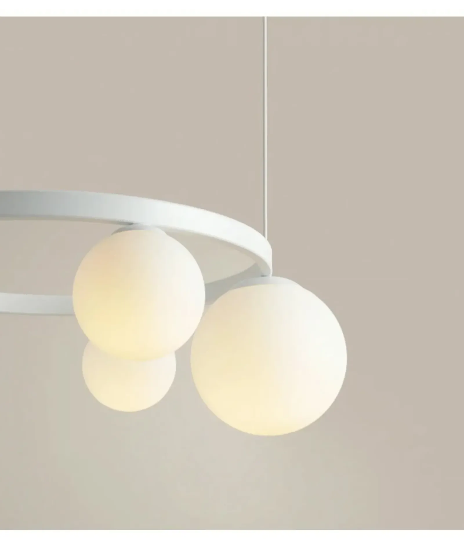 Sklep Kaja Nowoczesna lampa wisząca obręcz z kloszami 1099L_R z serii GARDA Zadzwońporabattel.783200183(8-16)/mailsklep@kaja.com.pl Shop