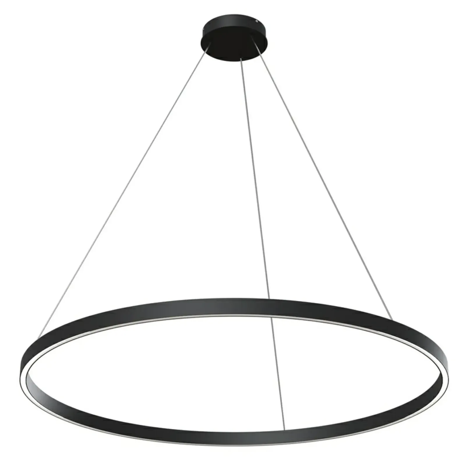 Sklep Kaja Nowoczesna lampa wisząca, okrąg Ø100cm MOD058PL-L54B3K z serii RIM Flash Sale