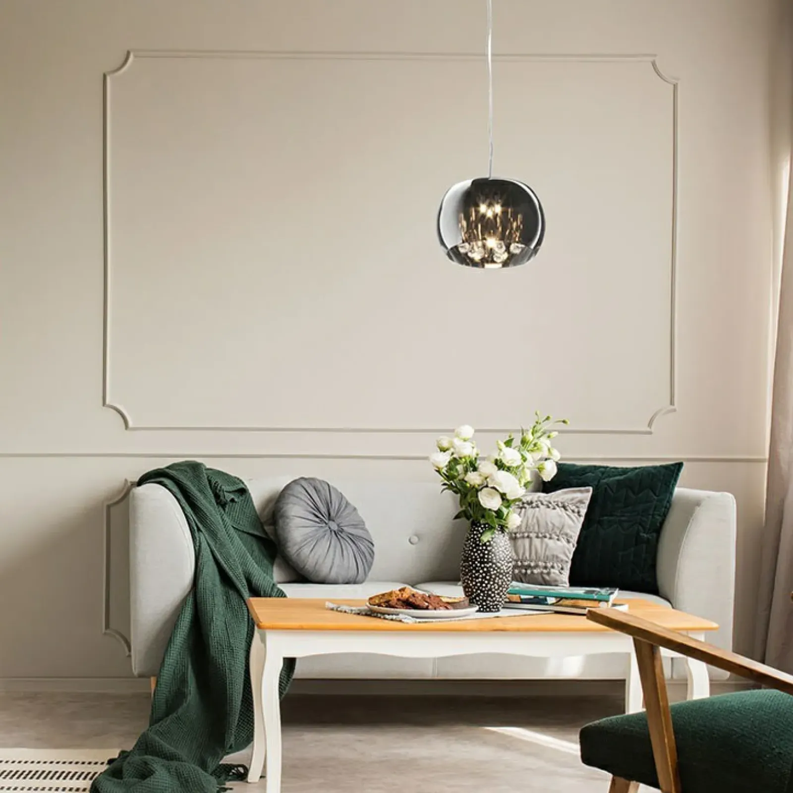 Sklep Kaja Nowoczesna lampa wisząca P0076-03E-F4FZ CRYSTAL| Kaja Oświetlenie Store