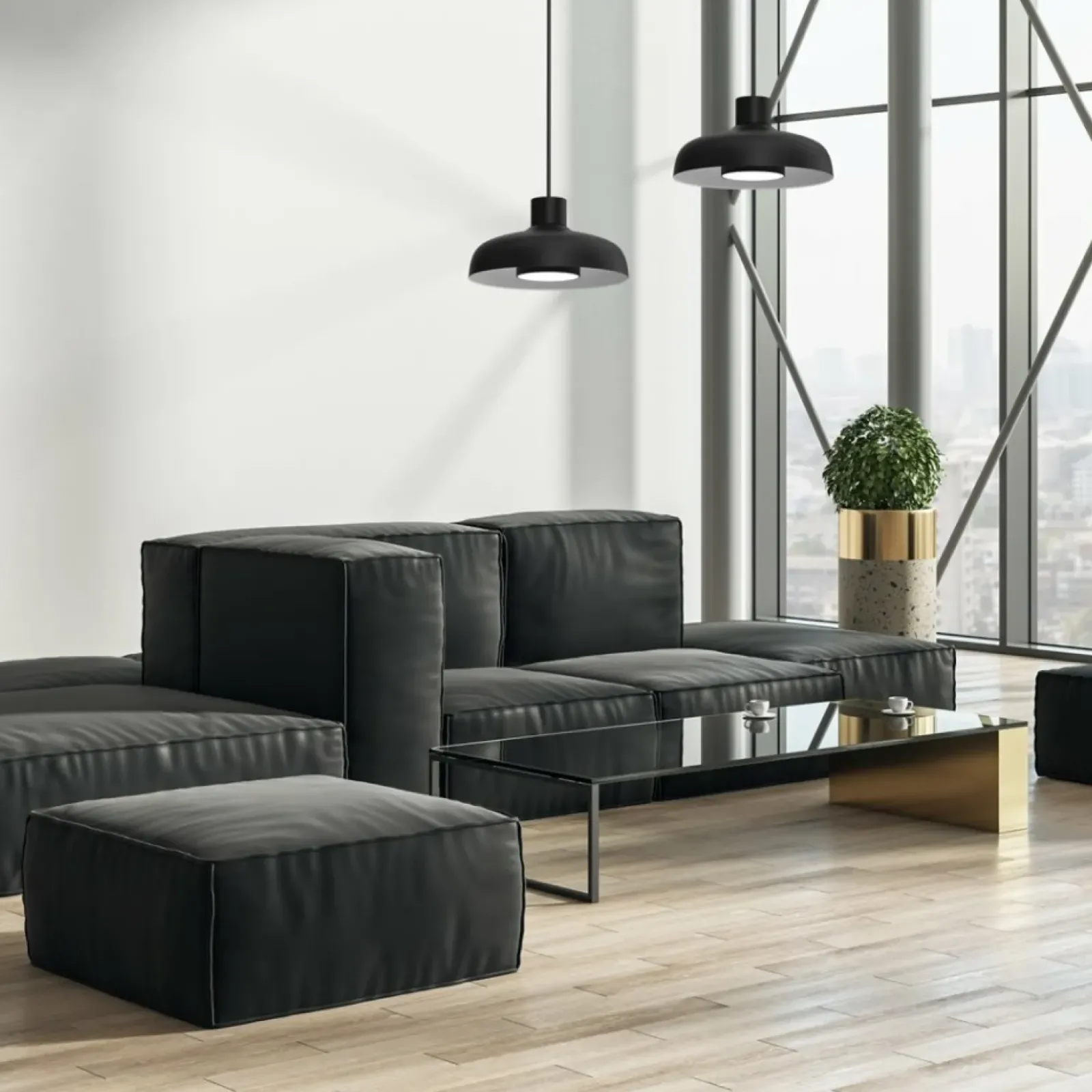 Sklep Kaja Nowoczesna lampa wisząca w stylu industrialnym MLP8819 z serii LINEA | Kaja Oświ Fashion