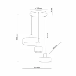 Sklep Kaja Nowoczesna lampa wisząca w stylu industrialnym TK 5729 z serii ALVARO Cheap