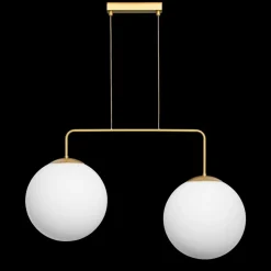 Sklep Kaja Nowoczesna lampa wisząca z mlecznymi kulami 67770 RETRO | Kaja Best