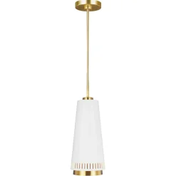 Sklep Kaja Nowoczesna lampa wisząca, złota FE-CARTER-P-A-MW z serii CARTER Store