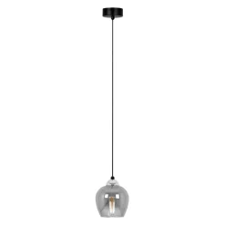 Sklep Kaja Nowoczesna lampa wisząca z grafitowym kloszem K-5610 z serii NIRA New