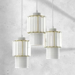 Sklep Kaja Nowoczesna lampa wisząca z kryształkami MLP8366 BLANCO | Kaja Hot