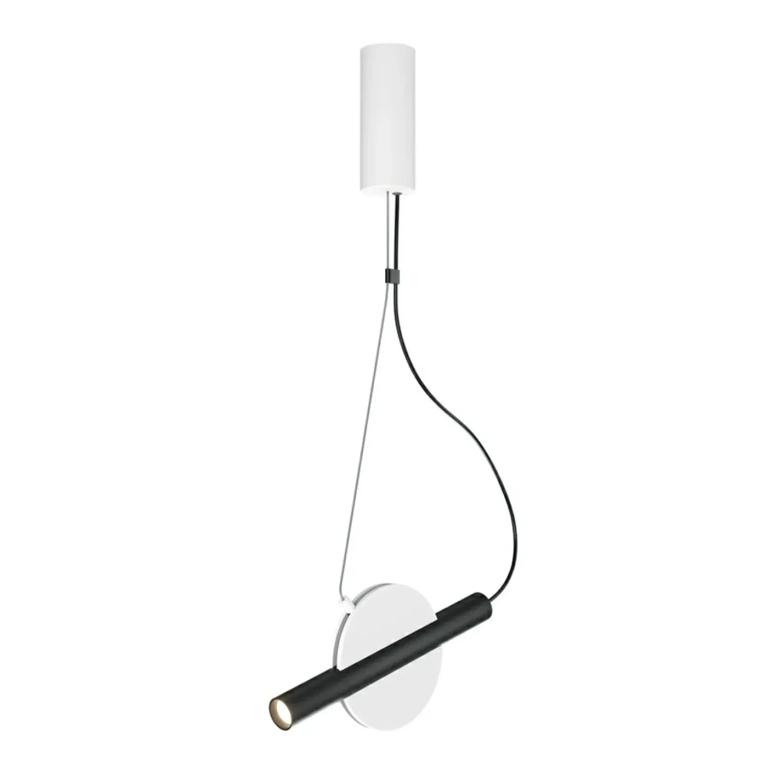 Sklep Kaja Nowoczesna lampa wisząca z czarną tubą MOD150PL-L5W3K z serii ENIGMA biały Discount