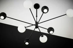 Sklep Kaja Nowoczesna lampa z kulistymi kloszami JUP 1998 MO8 CZ BI MOKA | Kaja Discount