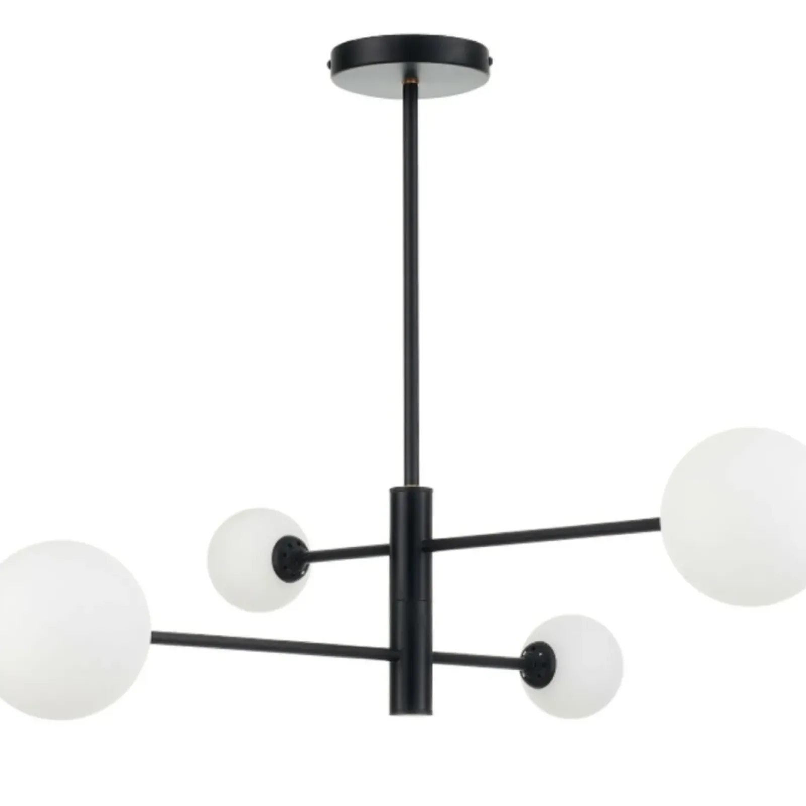 Sklep Kaja Nowoczesna lampa z obrotowymi ramionami LP-002/4P BK z serii DORADO Outlet