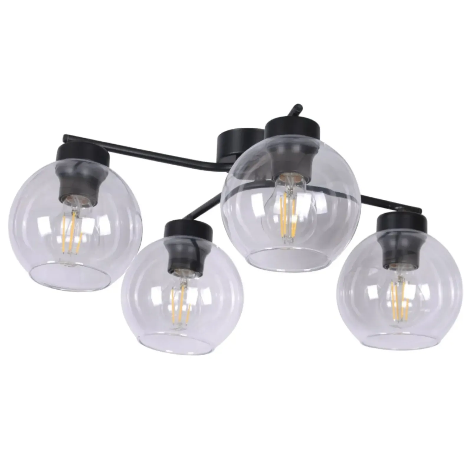 Sklep Kaja Nowoczesna lampa z okrągłymi kloszami K-2627 AIDEN 2 | Kaja Flash Sale