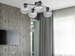 Sklep Kaja Nowoczesna lampa z okrągłymi kloszami K-2627 AIDEN 2 | Kaja Flash Sale