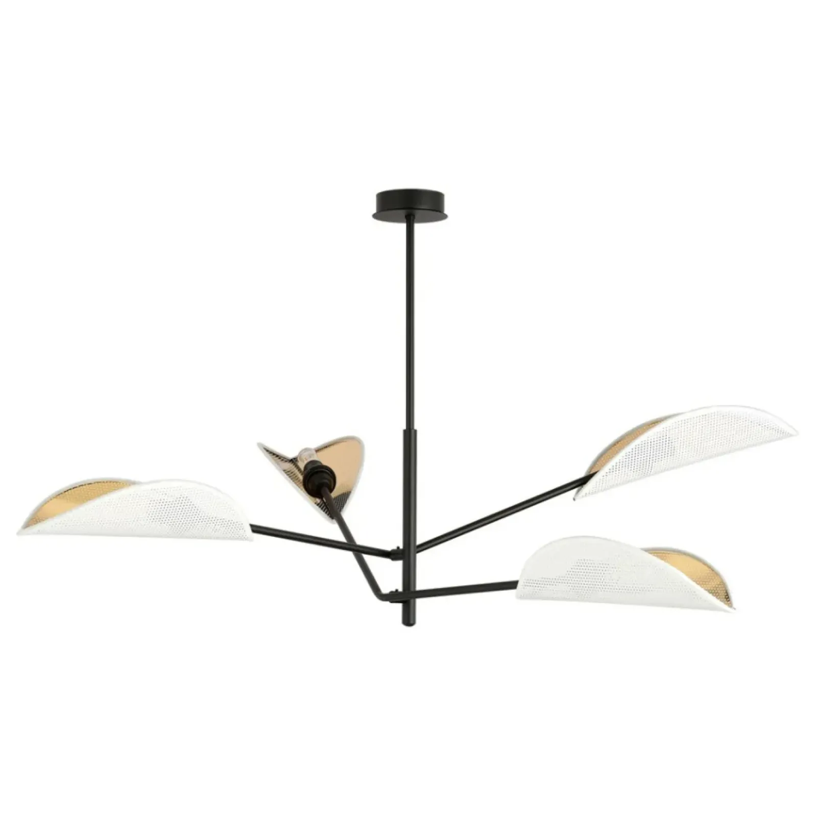 Sklep Kaja Nowoczesna lampa z osłonkami w kształci liści 1159/4 VENE | Kaja Fashion